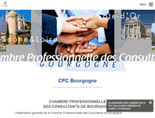 Tablet Screenshot of cpc-bourgogne.org